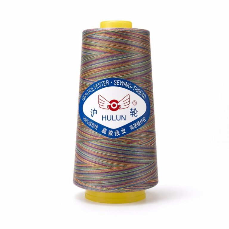 Multicolor thread Rainbow Polyester Thread