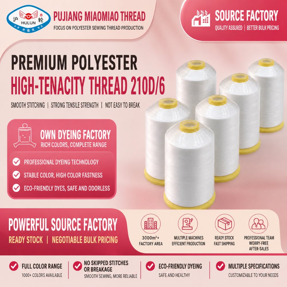 High-strength thread 210D/6 High-Tenacity Thread