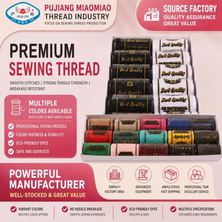 Polyester thread 40S/2 Polyester Sewing Thread Boxed Mini Spools