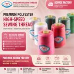 Polyester thread 40S/2 Polyester Sewing Thread
