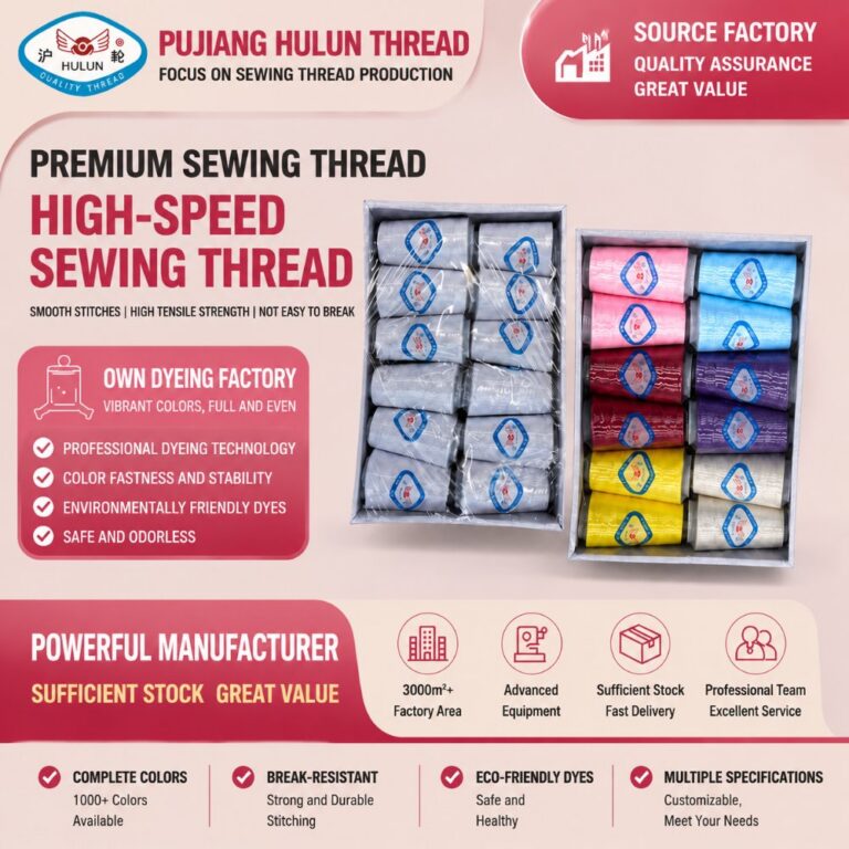 Polyester thread 40/2 Polyester Sewing Thread – Bagged