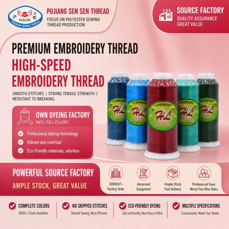 Polyester embroidery thread 108D/2 Polyester Embroidery Thread
