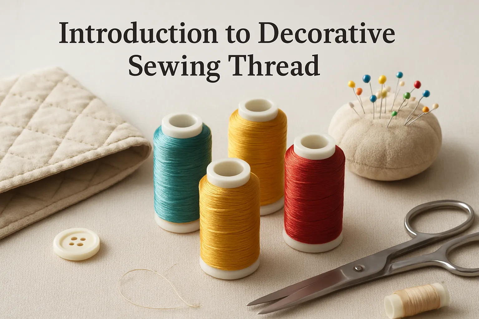 Understanding the Role of Decorative Sewing Thread in Home Textiles